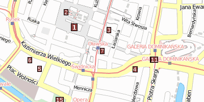 Stadtplan Kaufhaus Rudolf Petersdorff Breslau