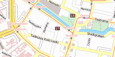 Neue Synagoge  Breslau Stadtplan