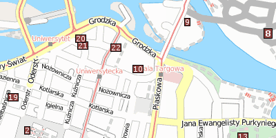 Stadtplan St. Vinzenz 