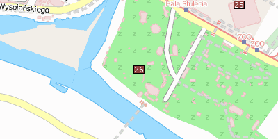 Stadtplan Zoologischer Garten Breslau